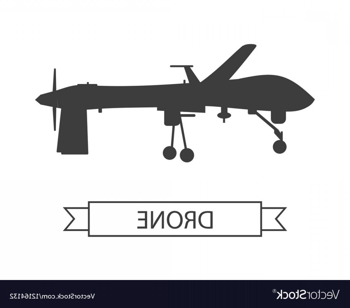 1200x1056 Predator Drone Vector Hoodamathrun