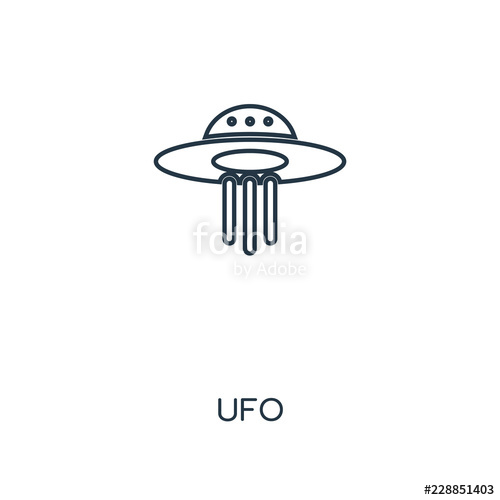 500x500 Ufo Icon Vector Stock Image And Royalty Free Vector