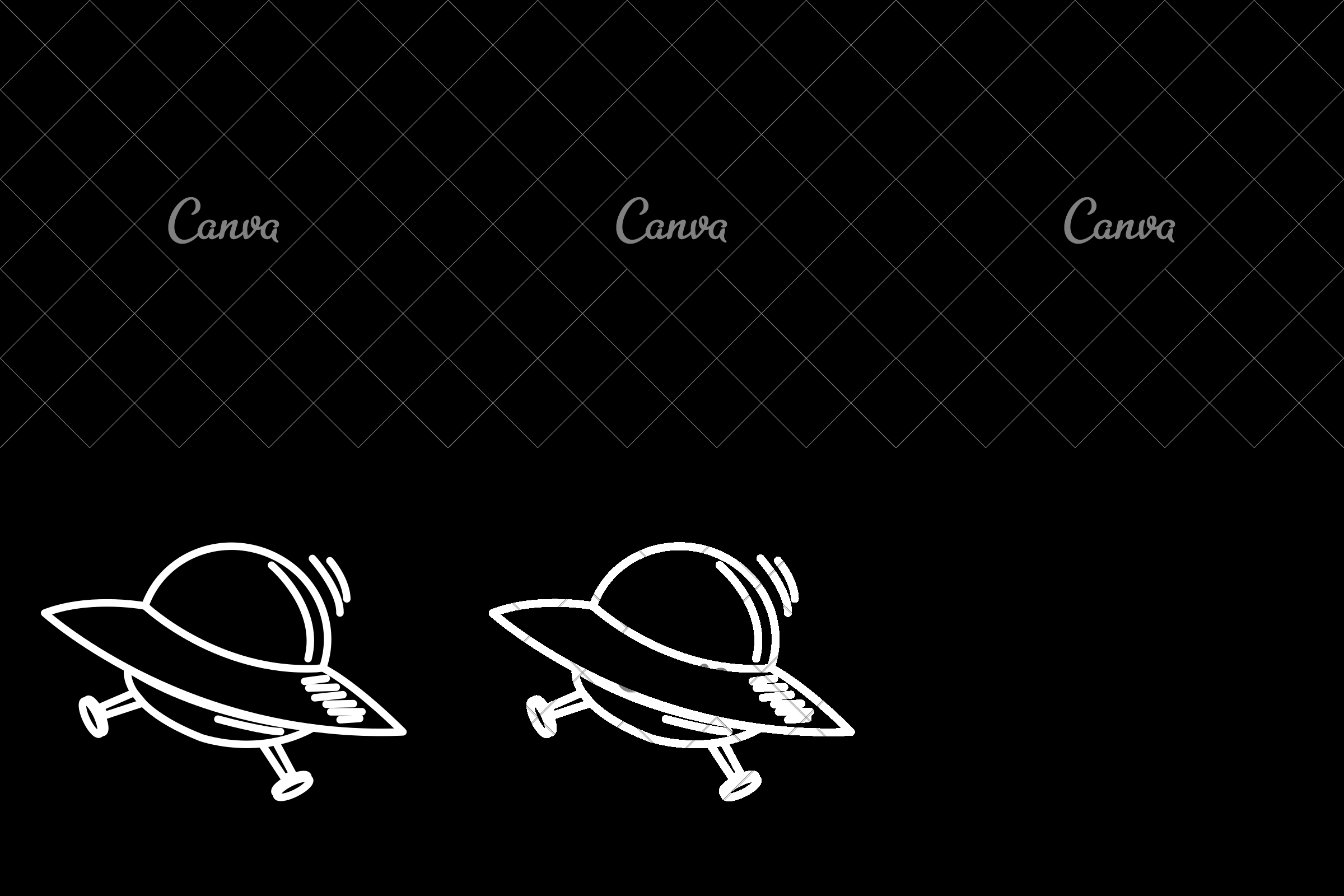 2400x1600 Hand Drawn Ufo Vector