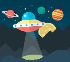 224x200 Ufo Free Vector Art