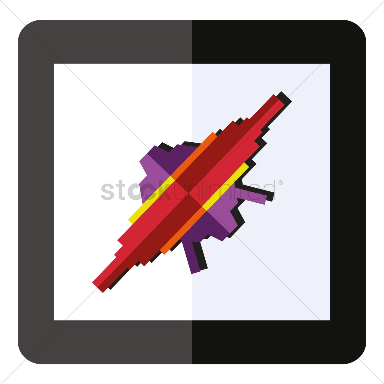 1300x1300 Ufo Vector Image