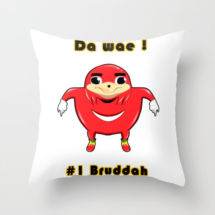 700x700 Uganda Knuckles Throw Pillow