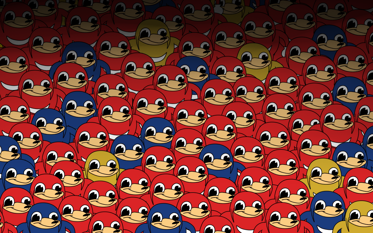 1280x800 Wallpaper Ugandan Knuckles Ugandan Knuckle Kno De Wae Stupid