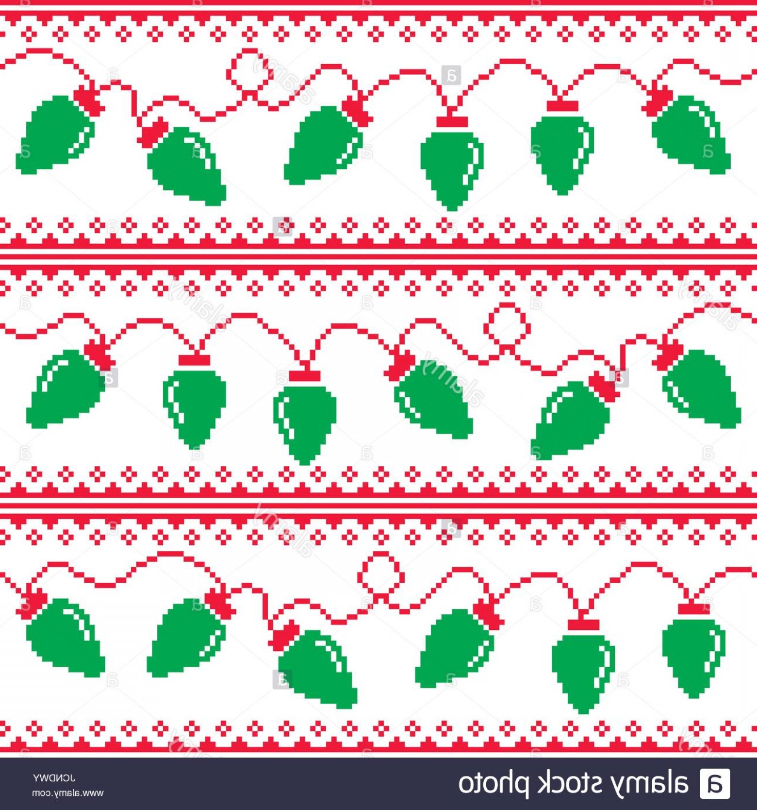 1560x1668 Stock Photo Christmas Tree Lights Seamless Pattern Ugly Christmas