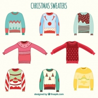 200x200 Ugly Christmas Sweater Free Vector Graphic Art Free Download