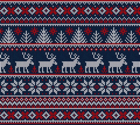450x403 Ugly Sweater Merry Christmas Happy New Year Vector Illustration