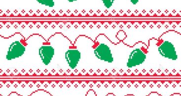 367x195 Ugly Sweater Pattern Vector Archives