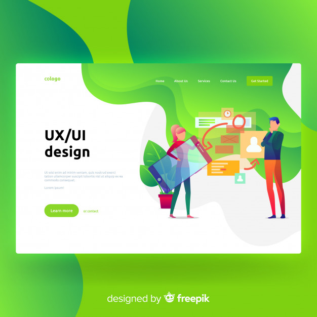 626x626 Ux, Ui Design Landing