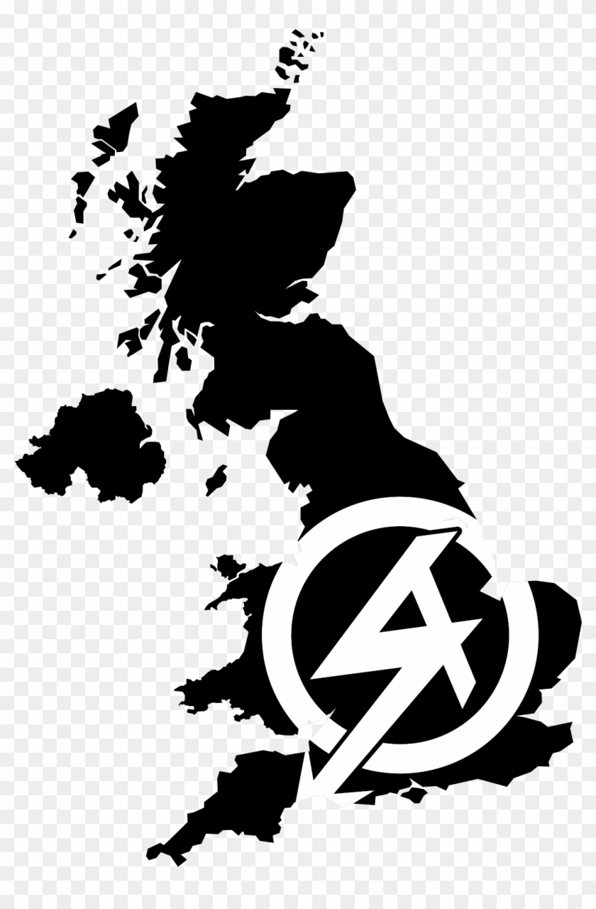 840x1280 Uk Map Vector Free, Hd Png Download