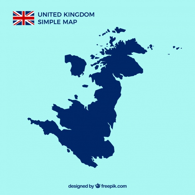 626x626 Uk Map Vector Free Download