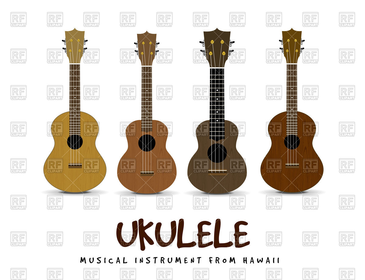 1200x919 Hawaiian Musical Instrument Ukulele Vector Image Of Music