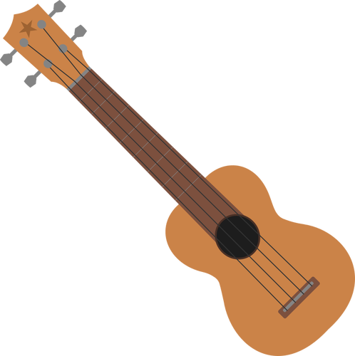 498x500 Ukulele Vector Icon