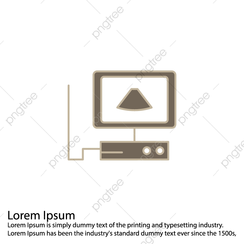 800x800 Vector X Ray Vector Ultrasound Icon, Ultrasound Icon, Computer