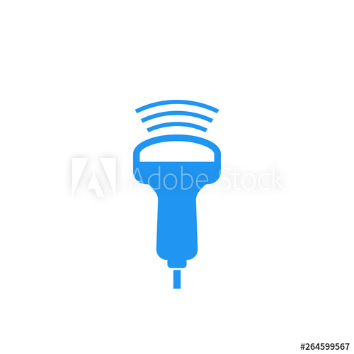 500x500 Ultrasound Vector Icon