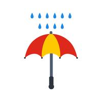 200x200 Umbrella Rain Free Vector Art
