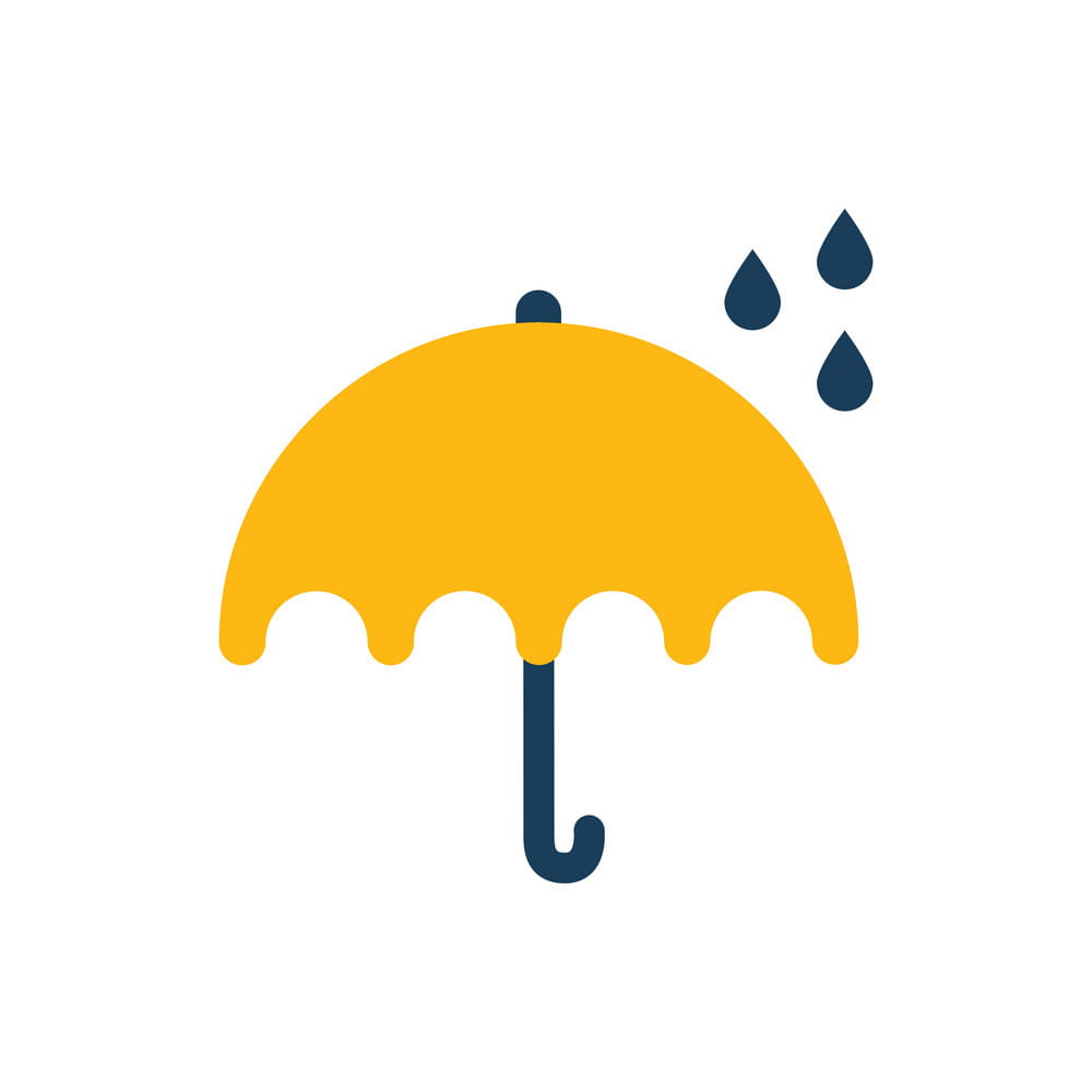 1000x1000 Flying Umbrella In Storm Vector Free Graphics Uihere