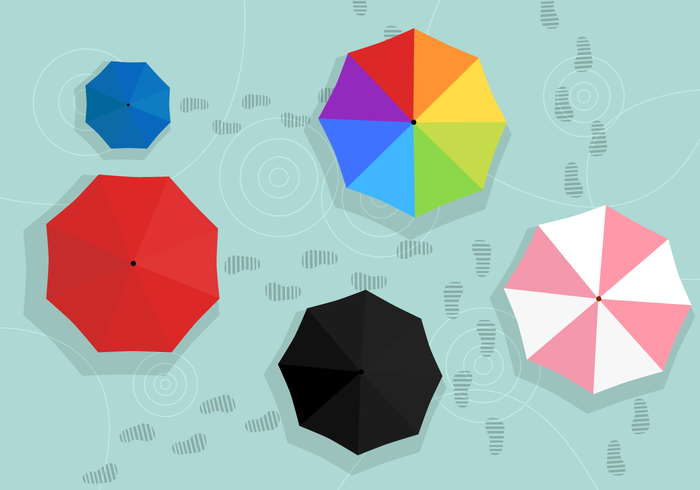 Umbrella Free Vector Art 700x490 Umbrella Free Vector Art