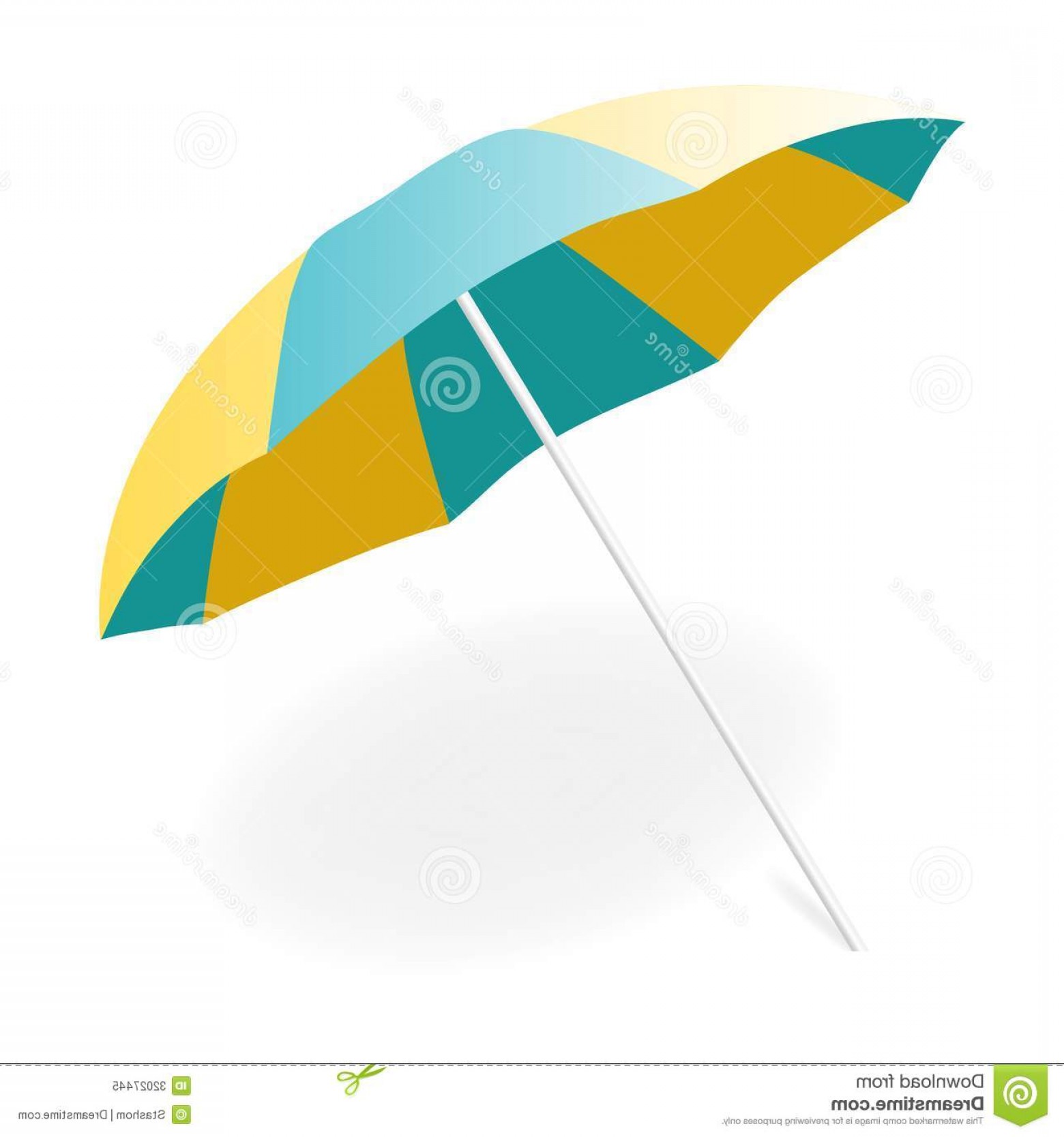 1560x1668 Royalty Free Stock Photo Beach Umbrella Vector Illustration