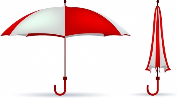 600x331 Beach Umbrella Vector Free Vector Download