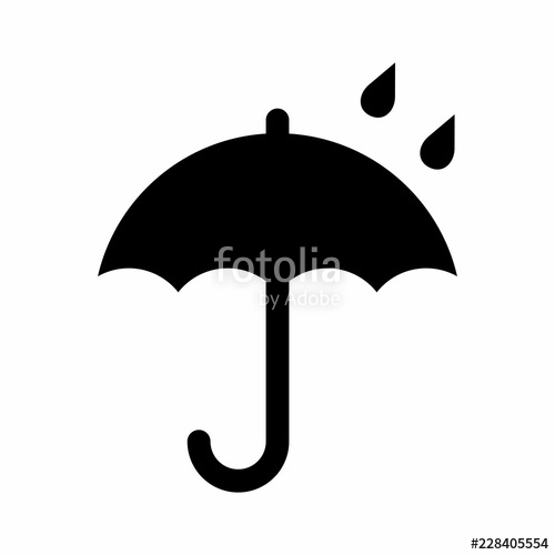500x500 Umbrella Vector Icon Stock Image And Royalty Free Vector