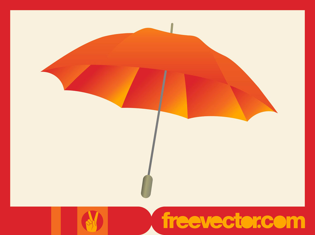 1024x765 Vector Umbrella Vector Art Graphics