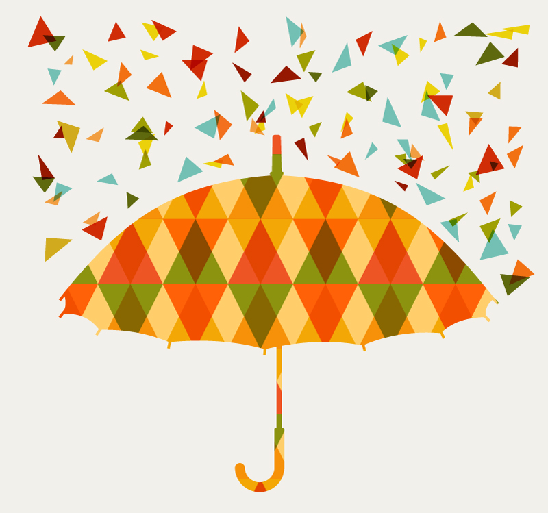 800x749 Colorful Triangle Umbrella Vector Free Vector Graphic Download
