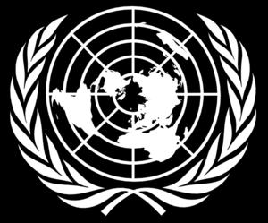 300x249 Un Logo Black Clip Art