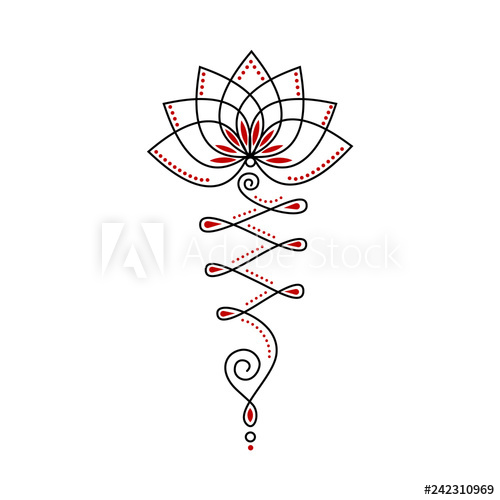 Unalome Lotus Flower 500x500 Unalome Lotus Flower