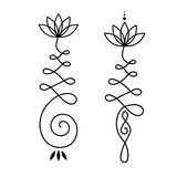 Unalome Symbol Stock Image And Royalty Free Vector 160x160 Unalome Symbol Stock Image And Royalty Free Vector