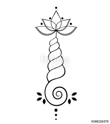 Symbol Unalome Stock Image And Royalty Free Vector 445x500 Symbol Unalome Stock Image And Royalty Free Vector