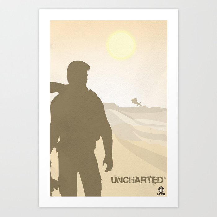 700x700 Vector Uncharted Art Print