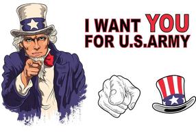 286x200 Uncle Sam Free Vector Art
