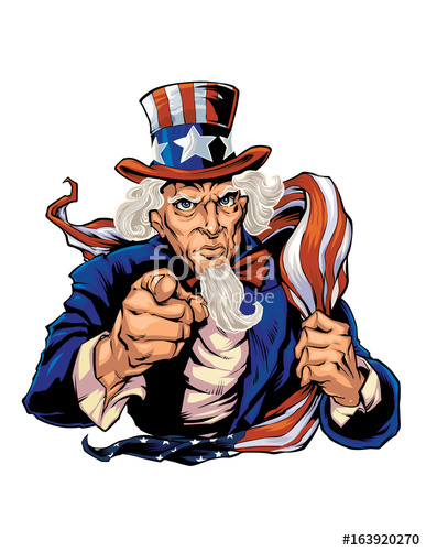387x500 Uncle Sam Illustration I Created Stock Image And Royalty Free