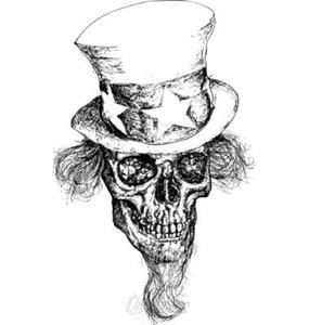 285x300 Uncle Sam Skull Vector
