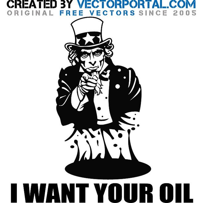 660x660 Uncle Sam Wants Your Oil Vector Illustration Various Vectors