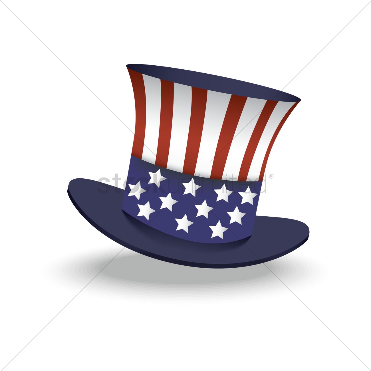 1300x1300 Uncle Sam's Hat Vector Image