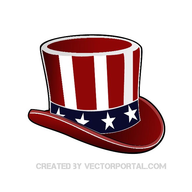 660x660 Usa Uncle Sam Hat Free Vector