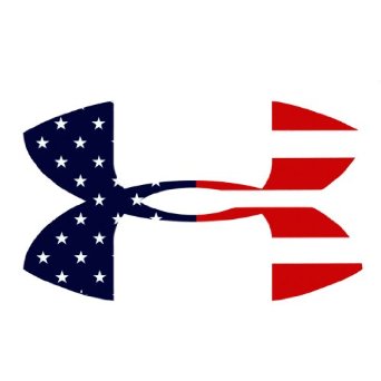 342x342 American Flag Under Armour Logo