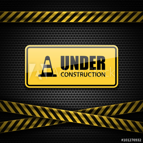 Under Construction Sign Vector at Vectorified.com | Collection of Under ...