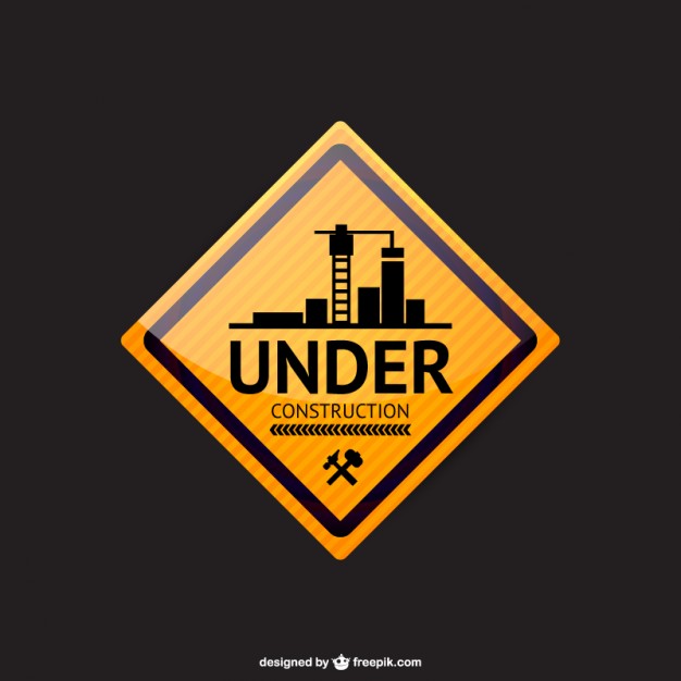626x626 Under Construction Sign Vector Vector Free Download