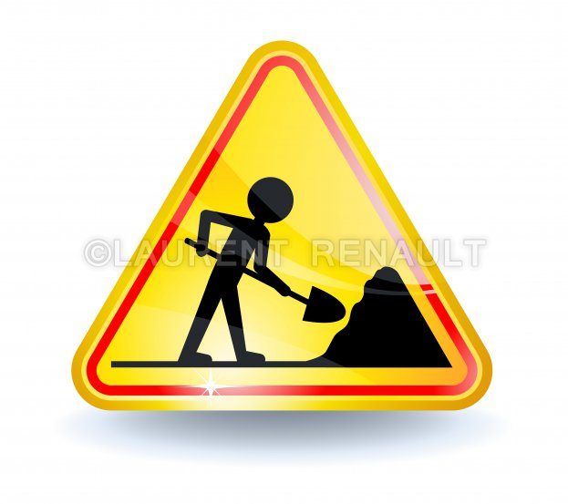 623x553 Under Construction Sign Vector Stock Images