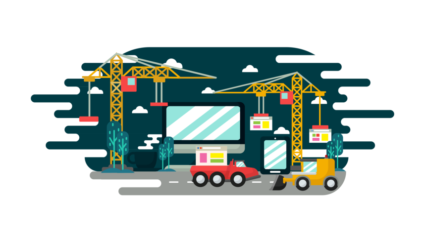 858x490 Website Under Construction Vector