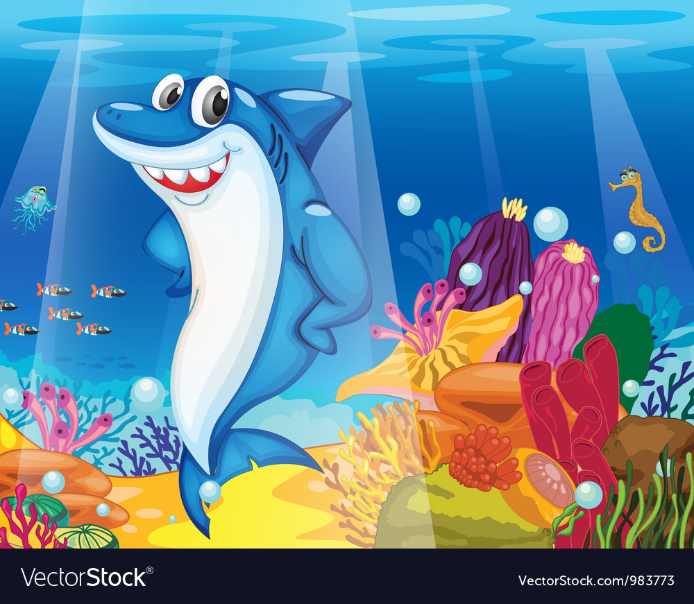 1000x871 Under The Sea Background Vector Background Download