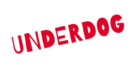 450x226 Underdog Rubber Stamp Royalty Free Vector Graphics