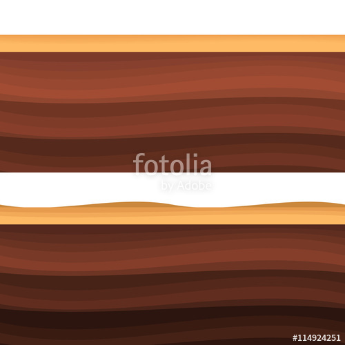 500x500 Underground Layers Of Earth, Seamless Ground Stock Image