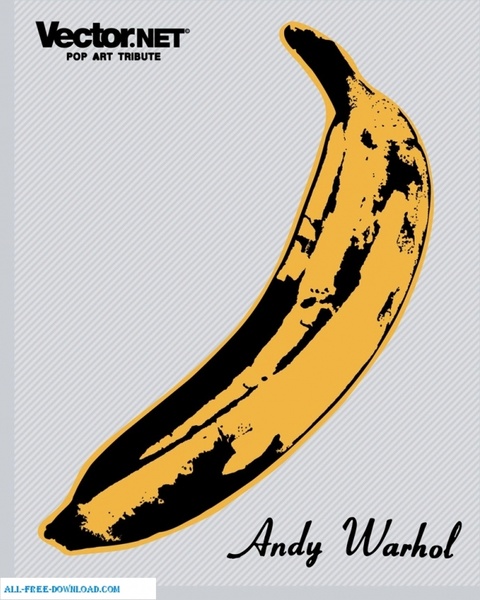 480x600 Velvet Underground Banana Free Vector In Adobe Illustrator
