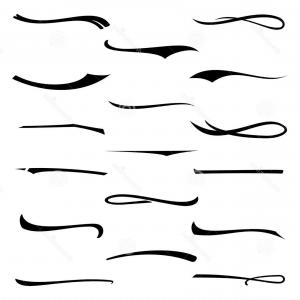 300x300 Flower Border Vector Ivy Vines Ferns Curl Flourishes Pretty Floral