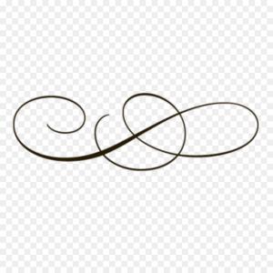 300x300 Decorative Element Fancy Underline Floral Divider Line Ornamental