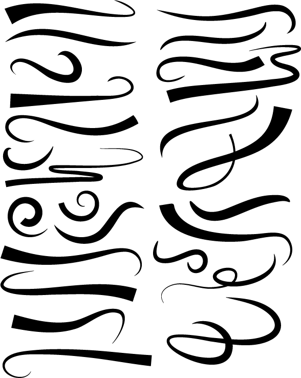 588x738 Underline Euclidean Vector Clip Art