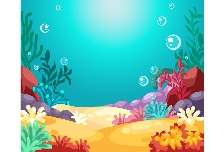 Seaweed Underwater Drawing at GetDrawings | Free download